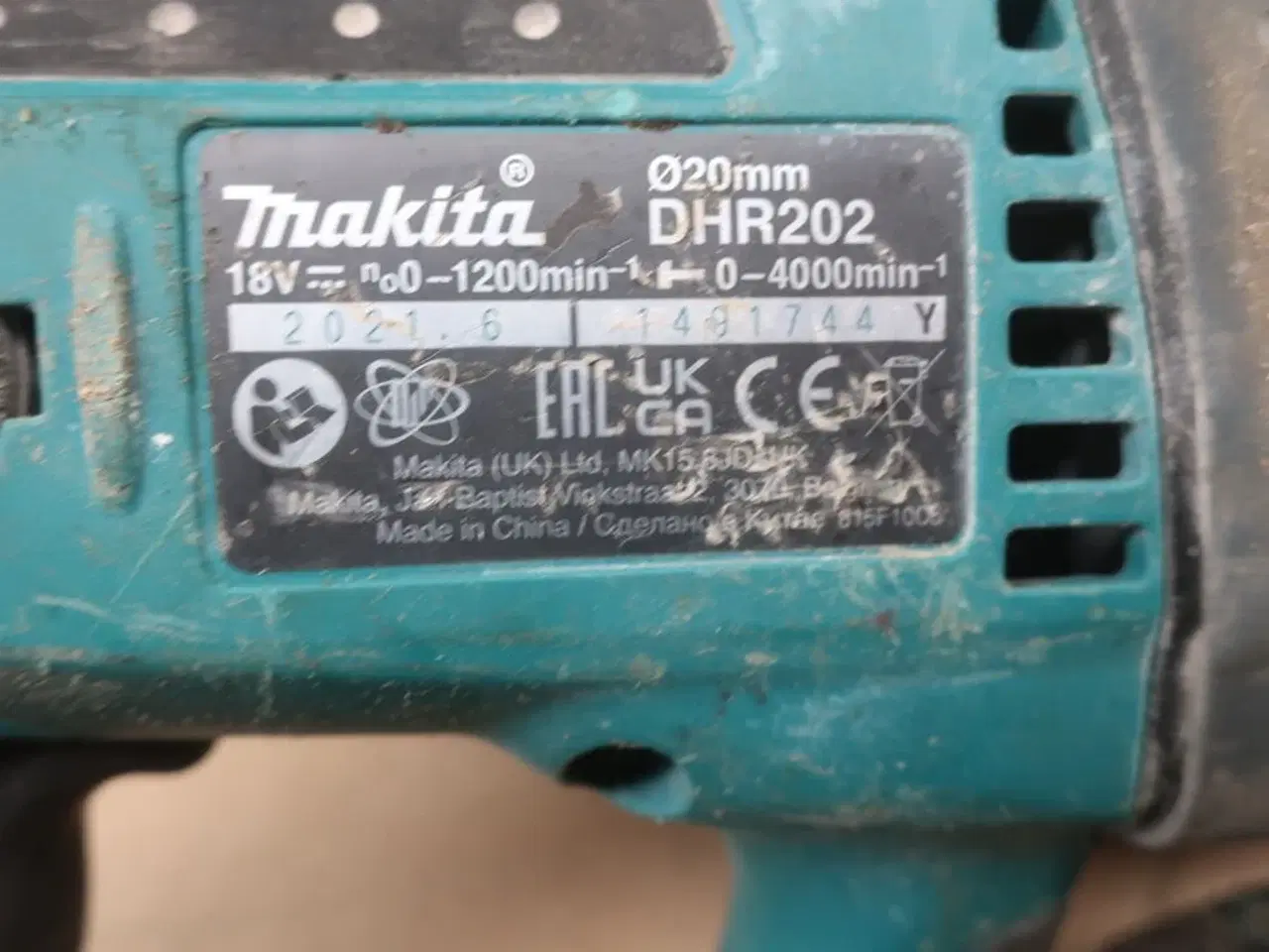 Billede 5 - Multicutter, vinkelsliber mv. MAKITA Model: DGA 506, DTM 51, DHR 202, DHP 484, DC18RC