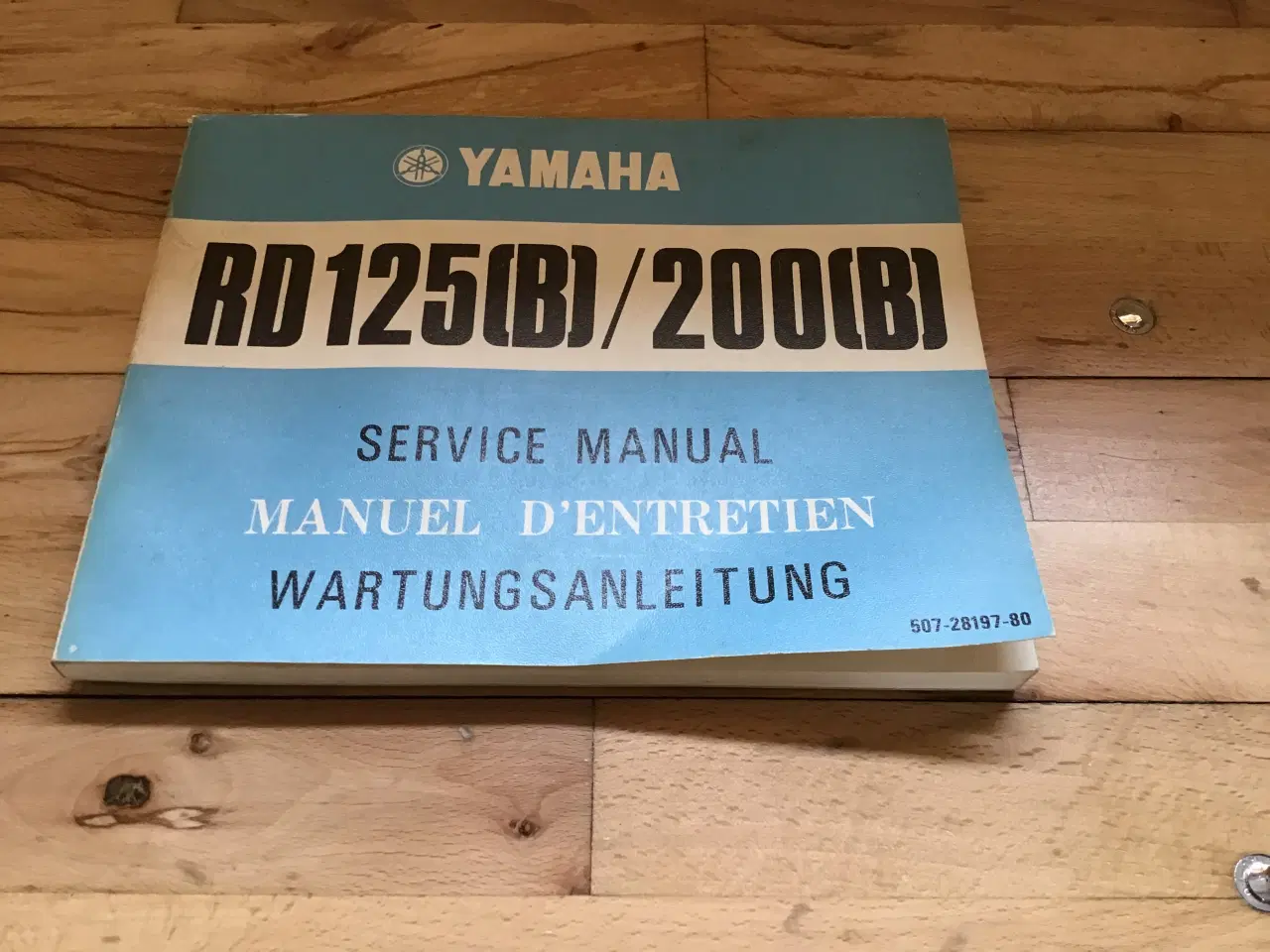 Billede 1 - Yamaha RD 125 Worksmanual