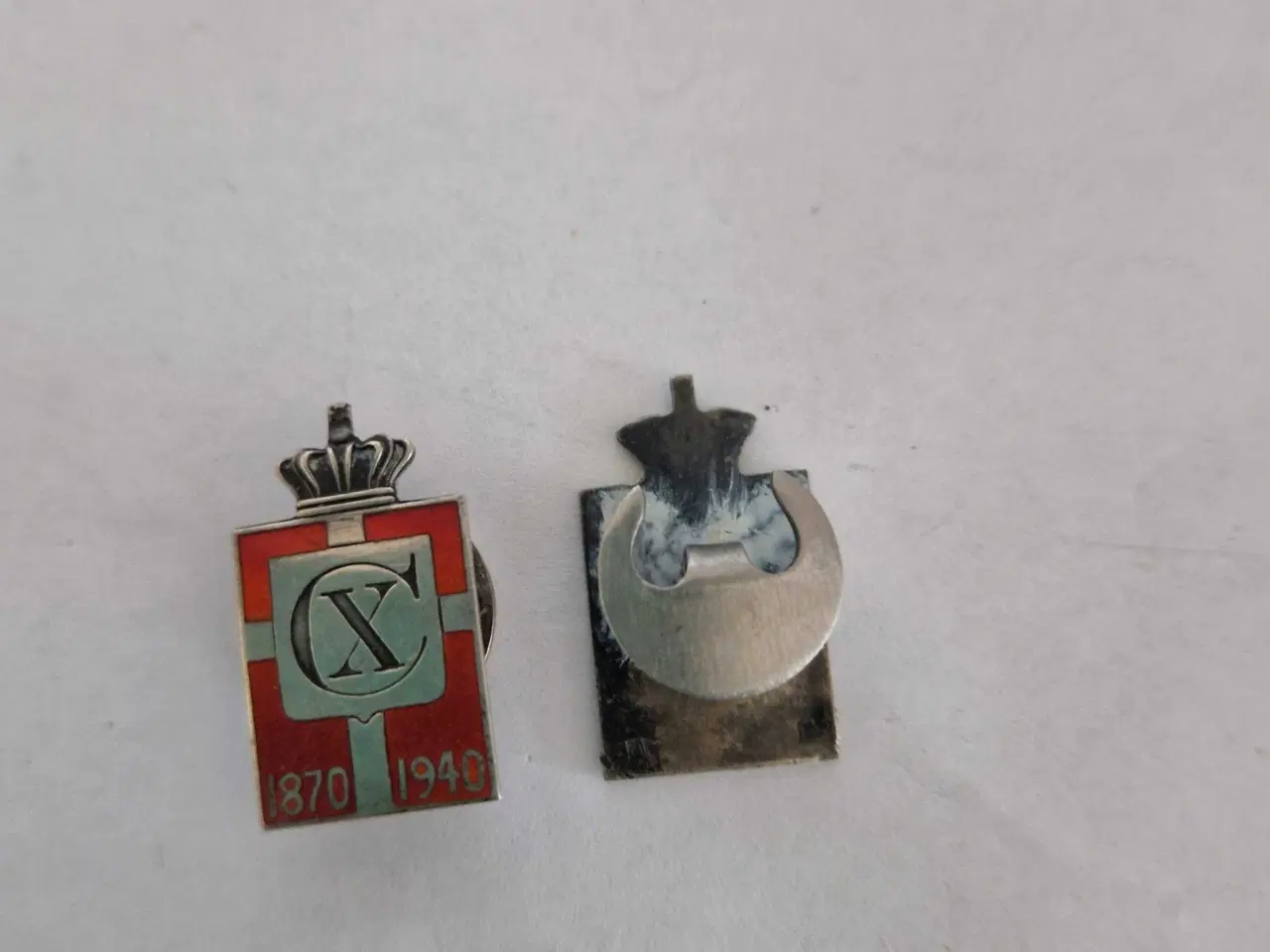 Billede 6 - Manchet knapper mv Georg Jensen kongemærker 