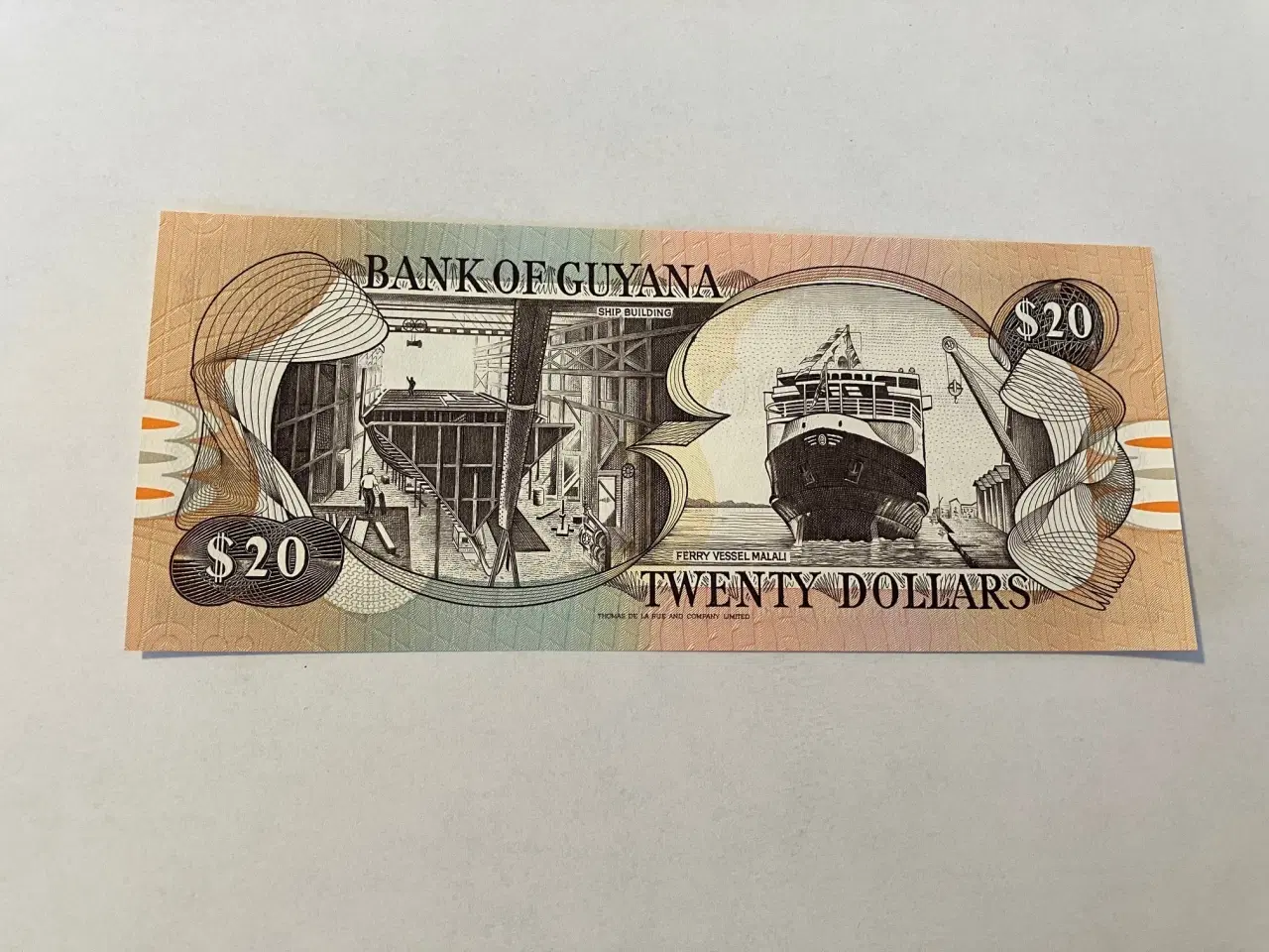 Billede 2 - 20 Dollars Guyana