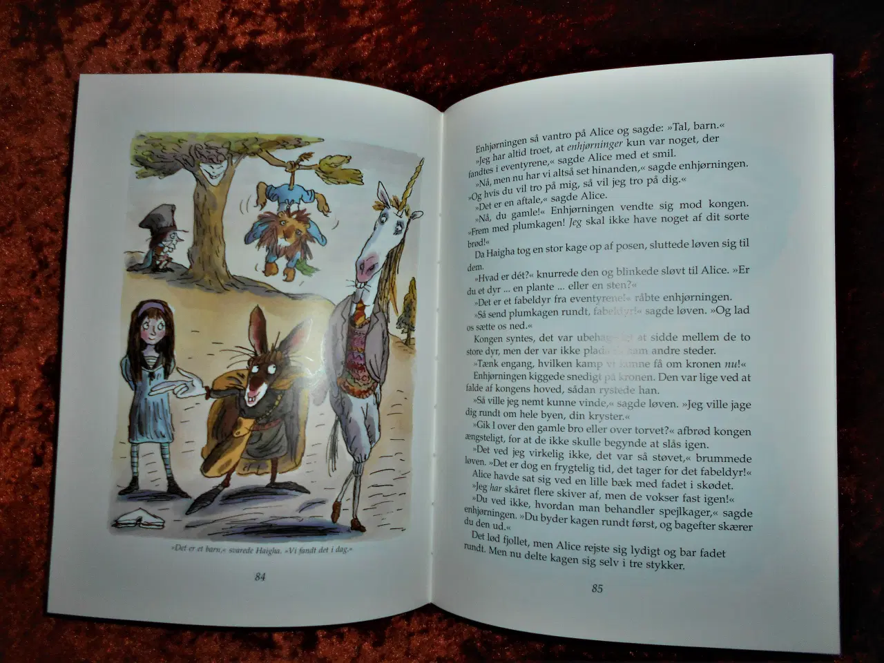 Billede 3 - Alice bag spejlet, Lewis Carroll