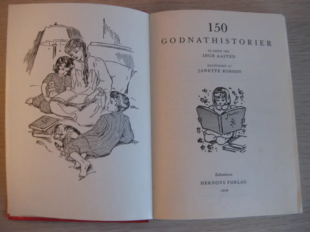 Billede 2 - Inge Aasted 150 Godnathistorier 1959.