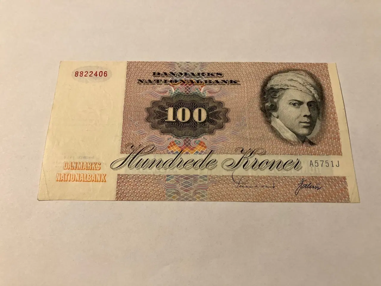 Billede 1 - 100 Kroner A5 1975