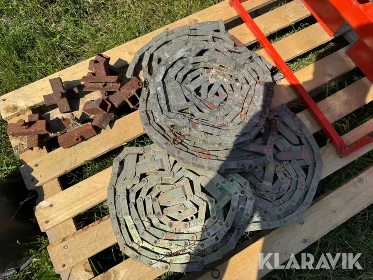 Billede 11 - Elementer til halmbane Lin-ka