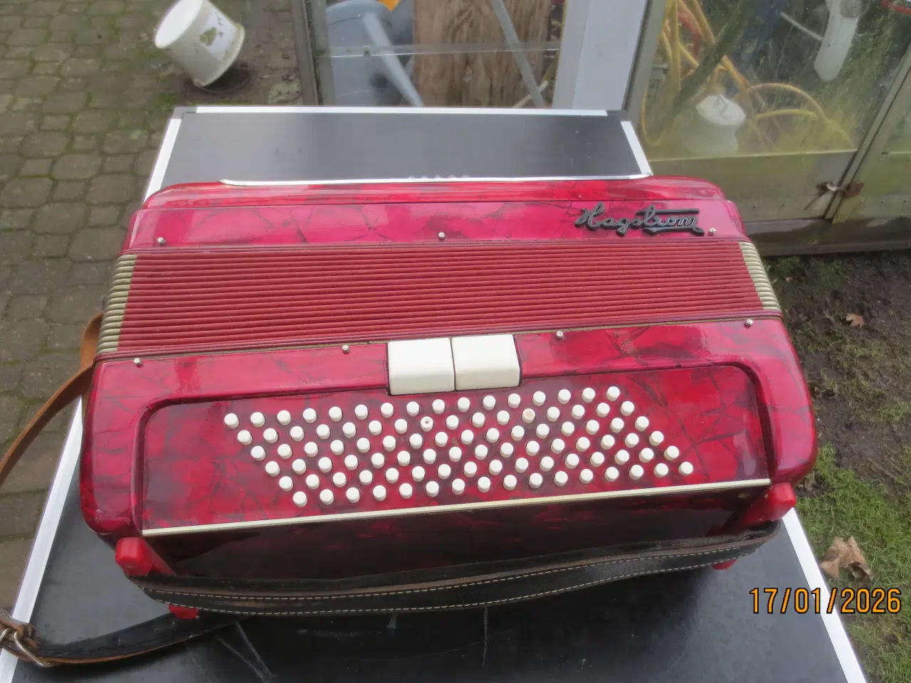 Billede 2 - 1 stk Harmonika Hagstrom Skandia