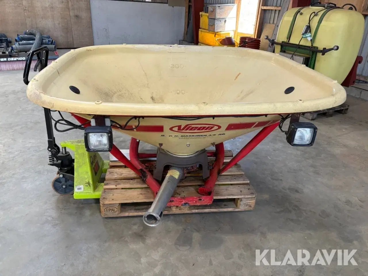 Billede 7 - Gødningsspredere Kverneland PS04 med hydraulikpumpe