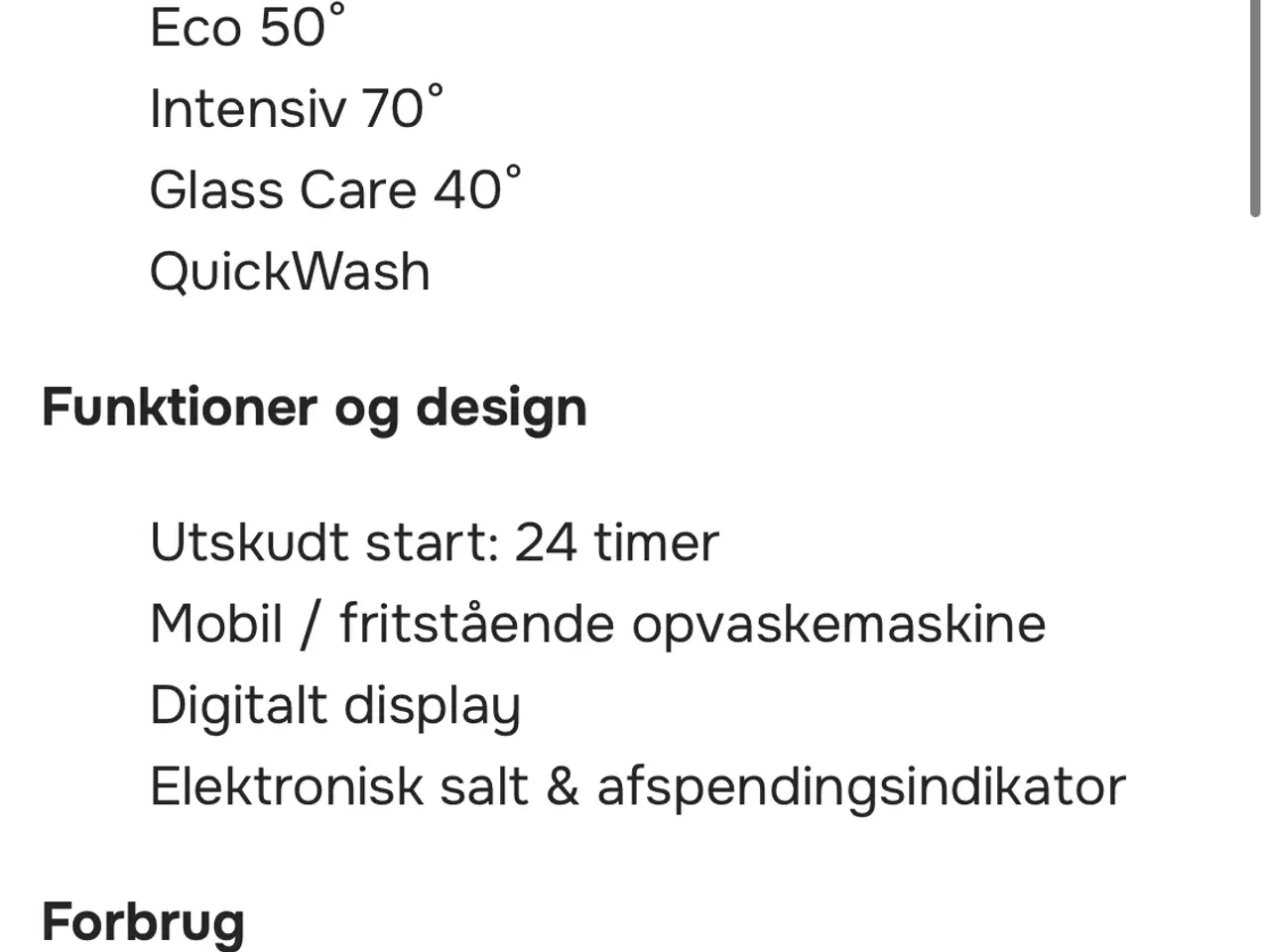 Billede 6 - God stor bord opvaskemaskine 8 kuverters