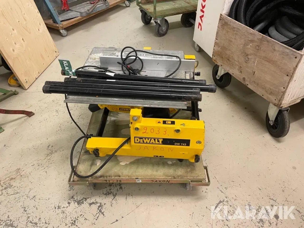Billede 1 - Bordrundsav DEWALT DW743