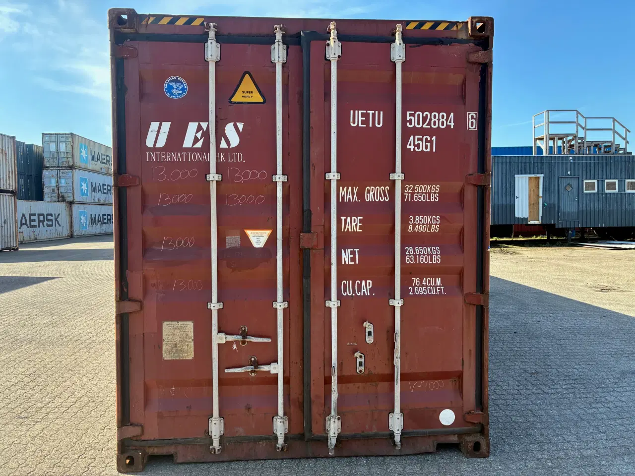 Billede 1 - 40 fods Container  HC ( 290 Cm ) - ID: UETU 502884