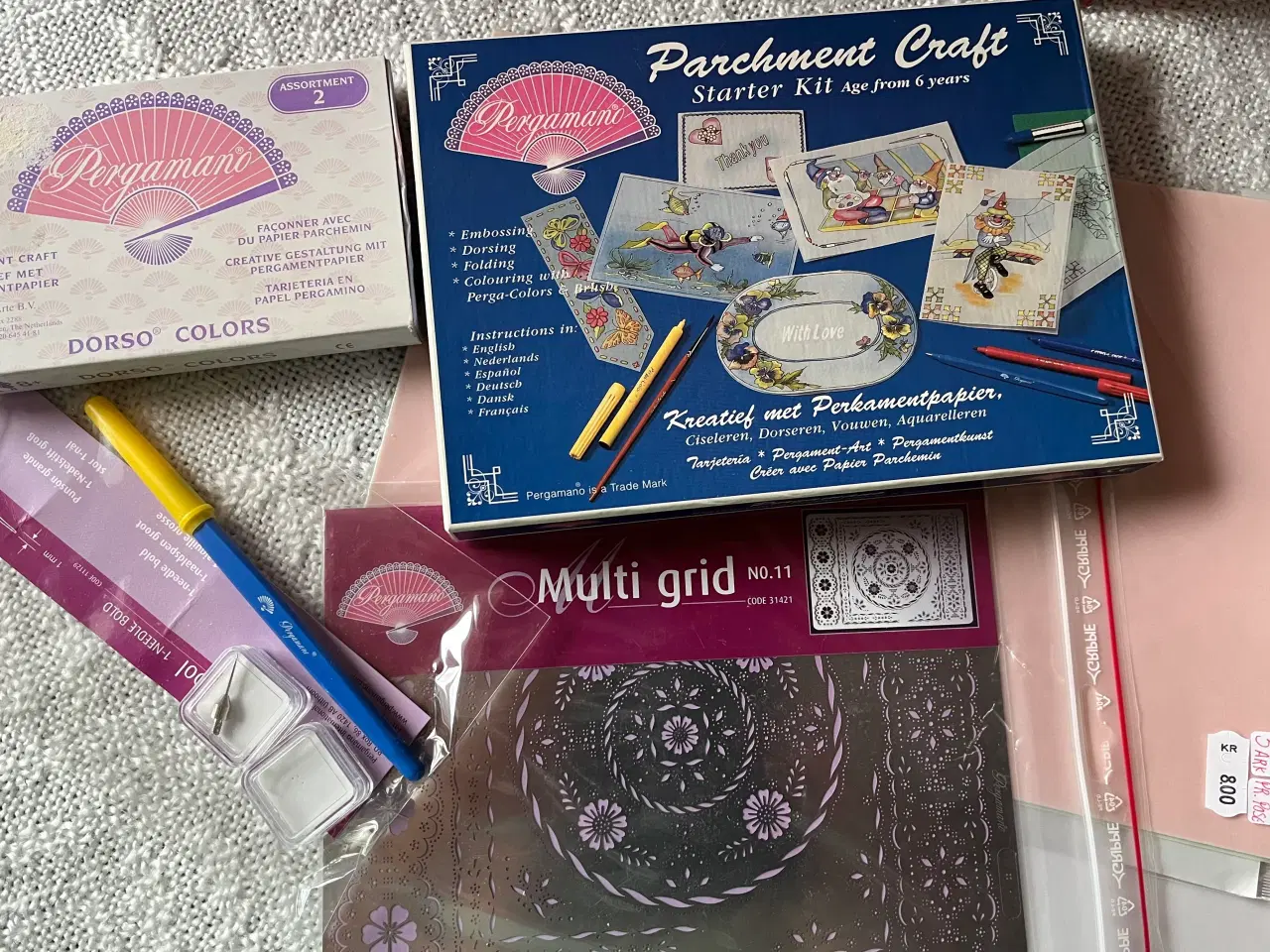 Billede 1 - Diverse Pergamano 