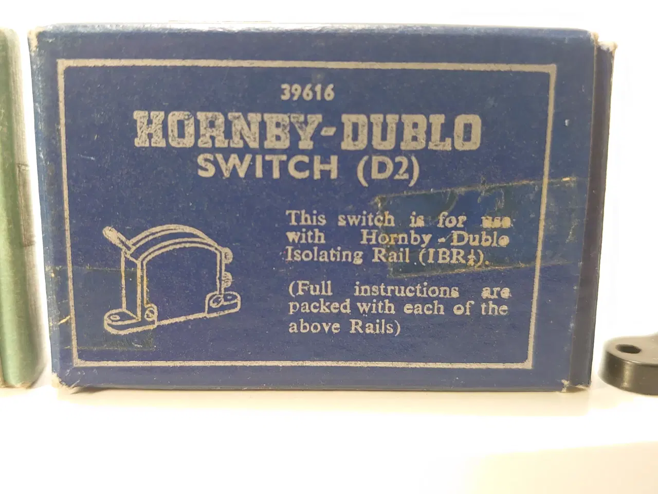 Billede 3 - 2 stk Hornby Dublo switches/kontakter til togbane