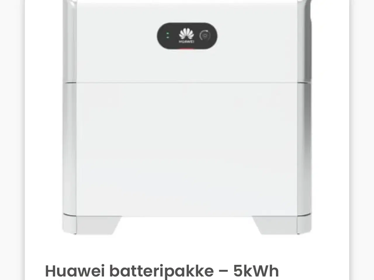 Billede 1 - Huawei solcelle batteri pakke