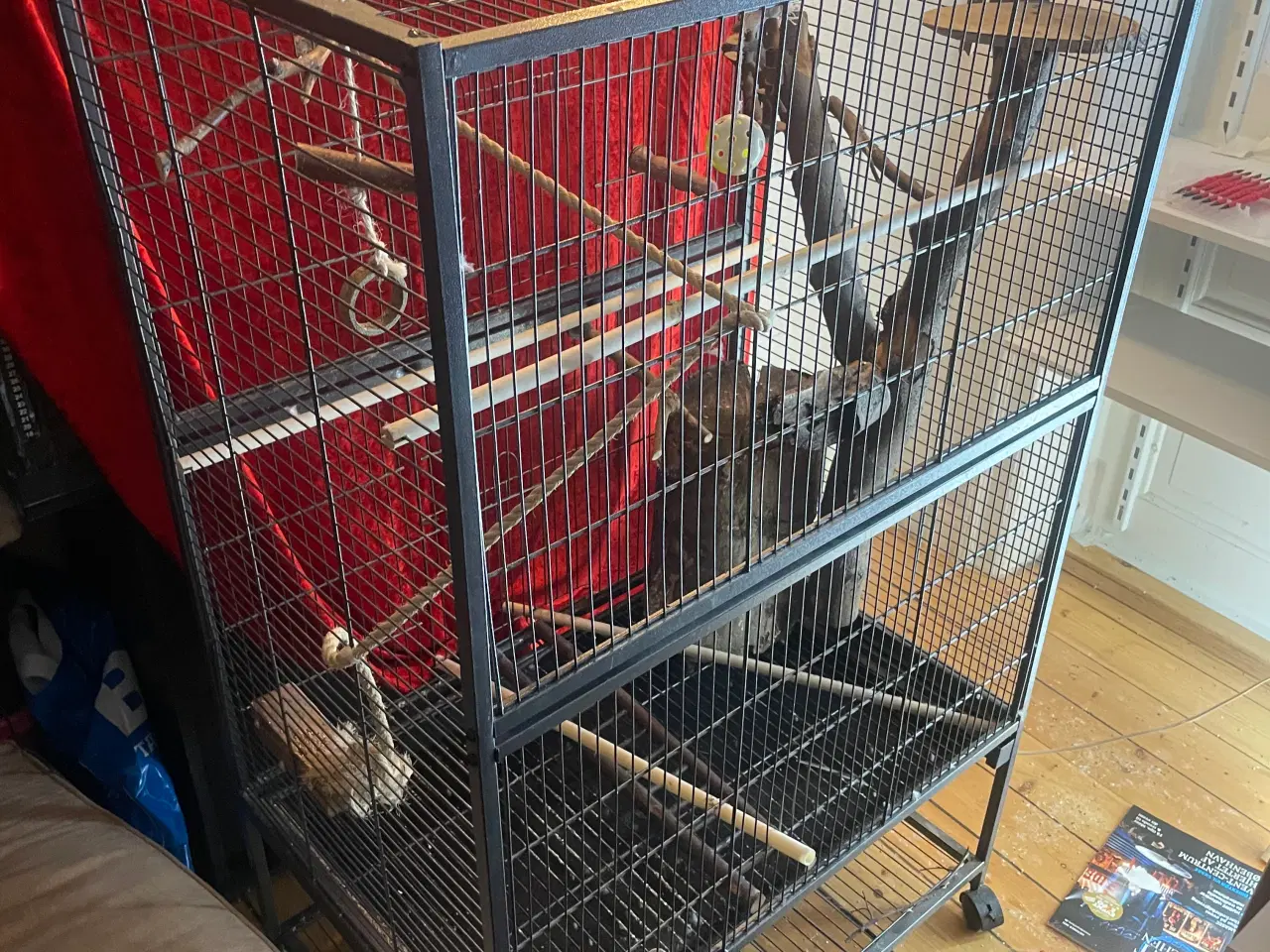 Billede 1 - Stort Fugle bur - lod