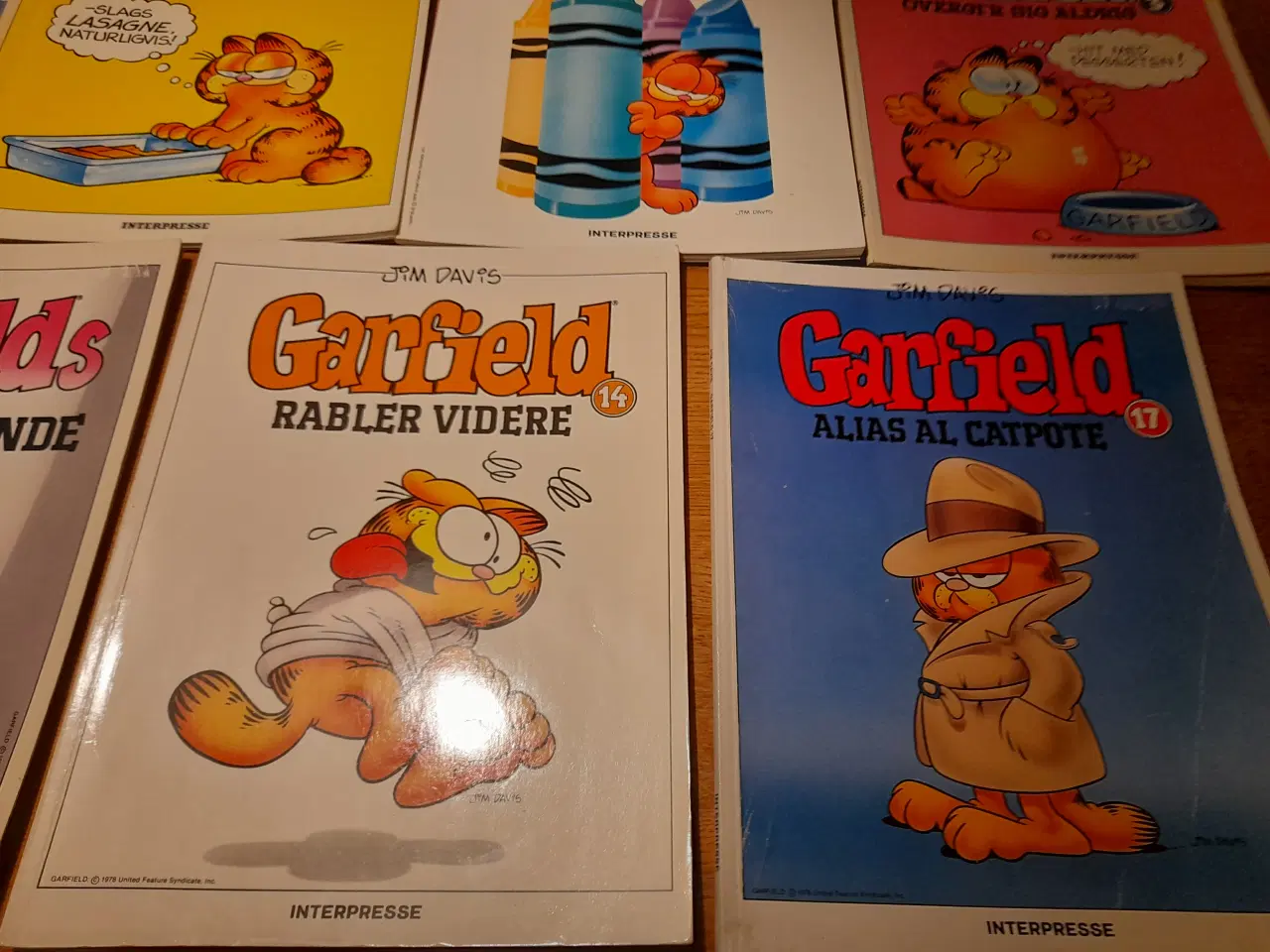 Billede 4 - Garfield, 9 forskellige