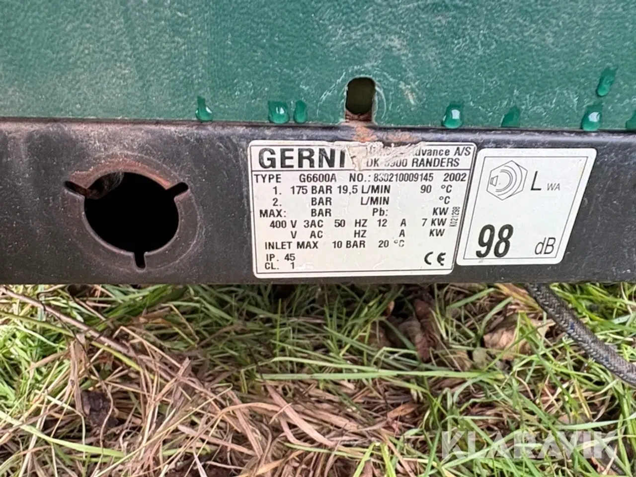 Billede 10 - Hedevandsrenser Gerni G6600A