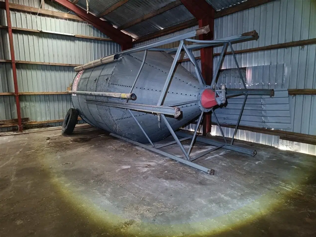 Billede 2 - - - - Stålsilo 16 tons