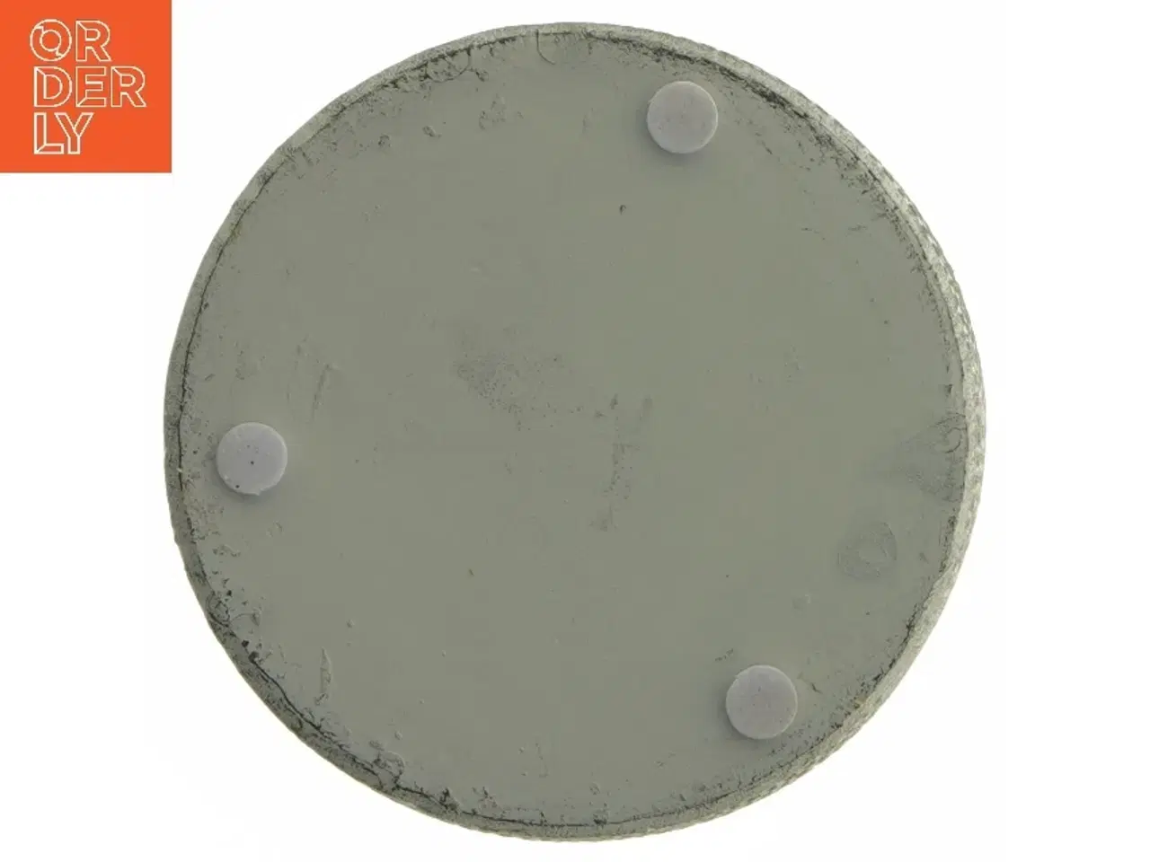 Billede 3 - Grå rund urtepotteskjuler (str. Ø 12 cm)