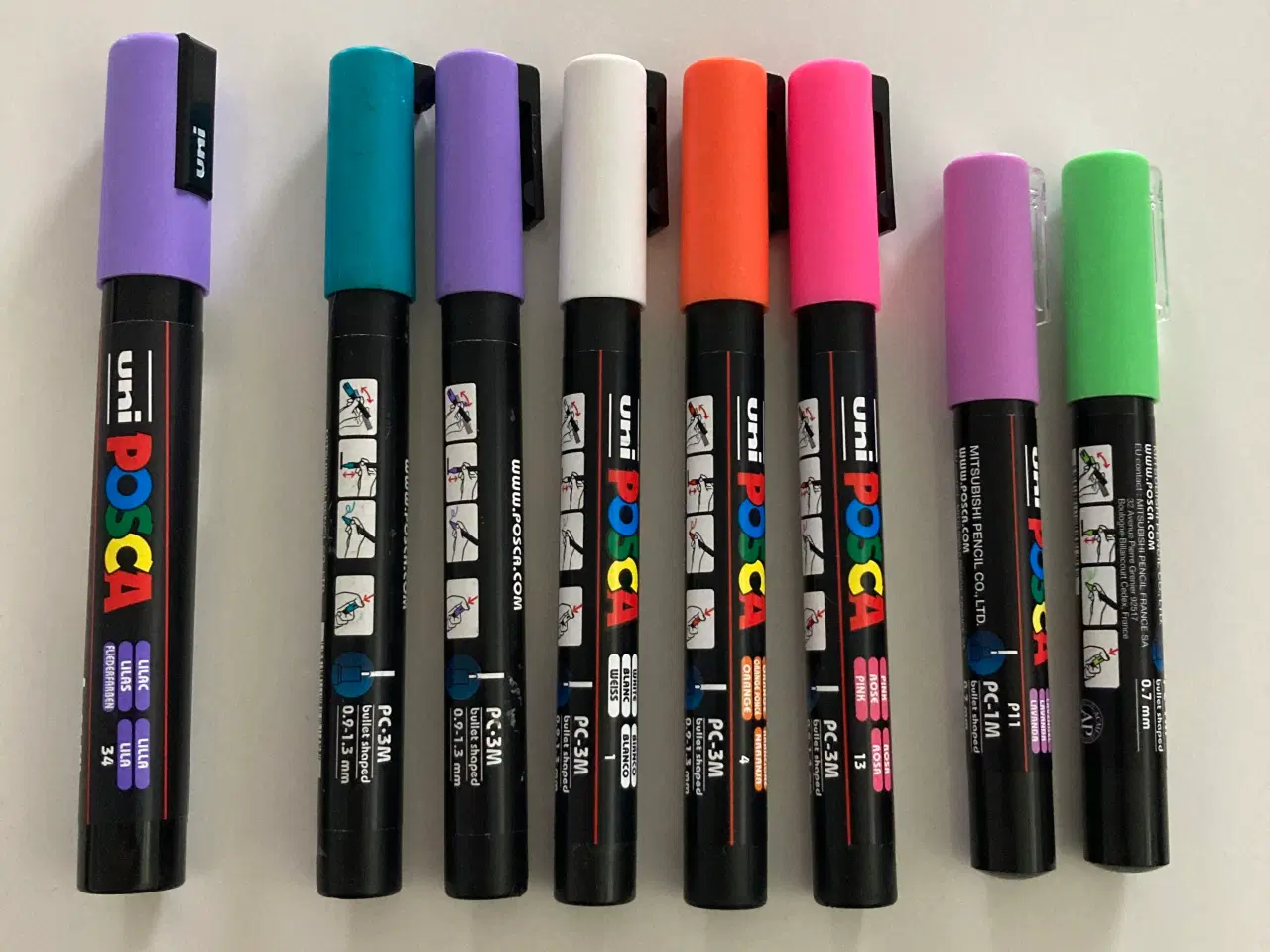 Billede 1 - Posca tusser