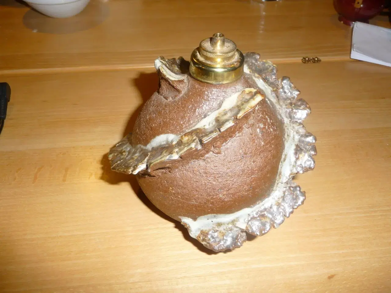 Billede 1 - keramik olie lampe