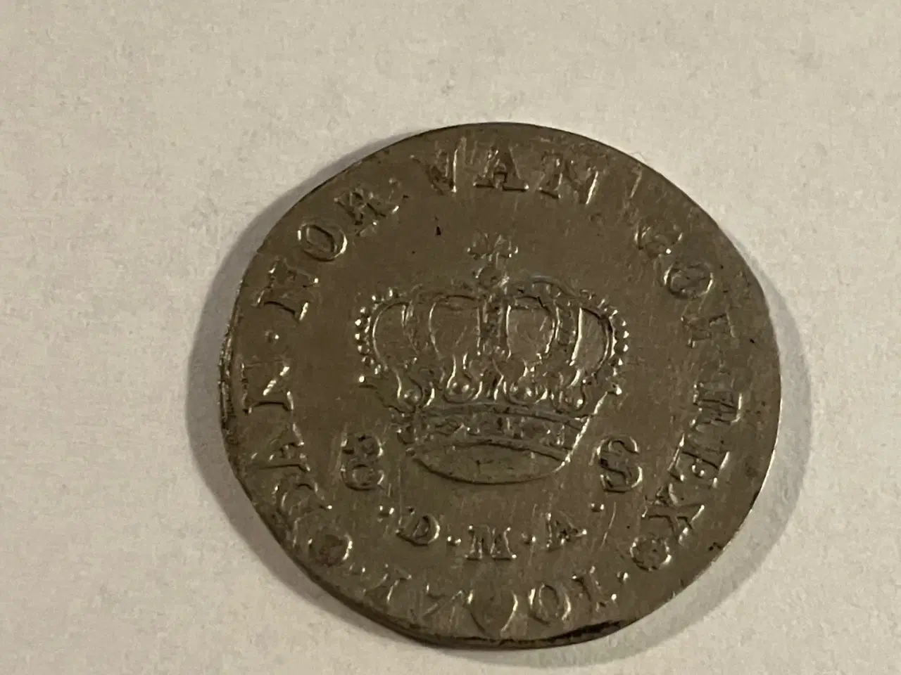 Billede 2 - 8 skilling 1701 Danmark