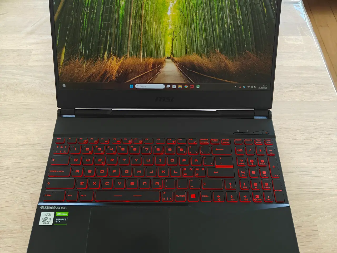 Billede 2 - Intel I7 med GTX 1660 Ti gaming bærbar