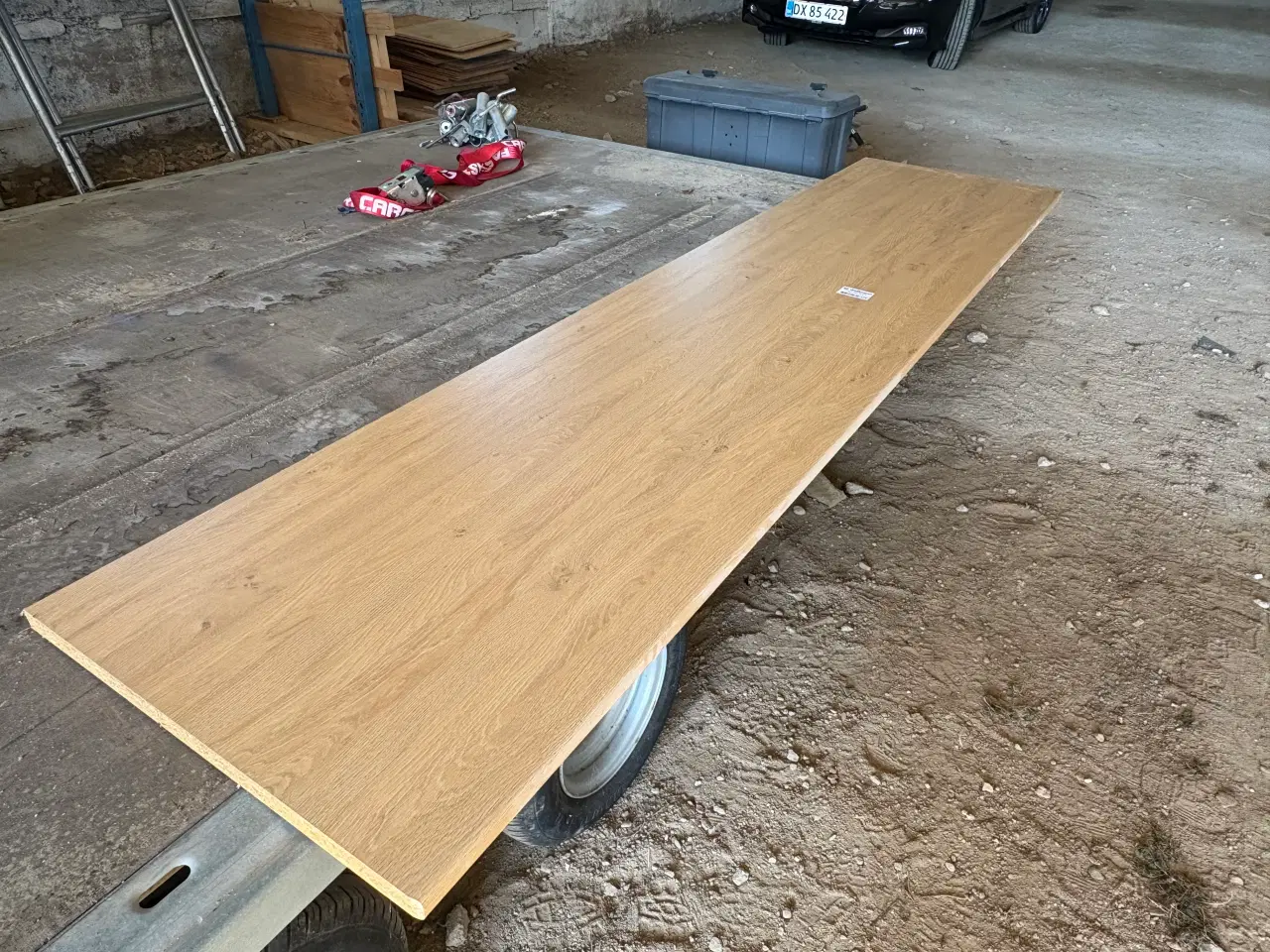 Billede 1 - Bordplade - laminat eg