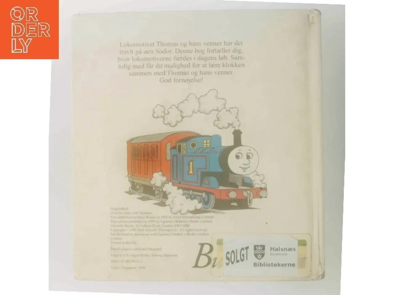 Billede 3 - Lær klokken med Thomas af Christopher Awdry (Bog)