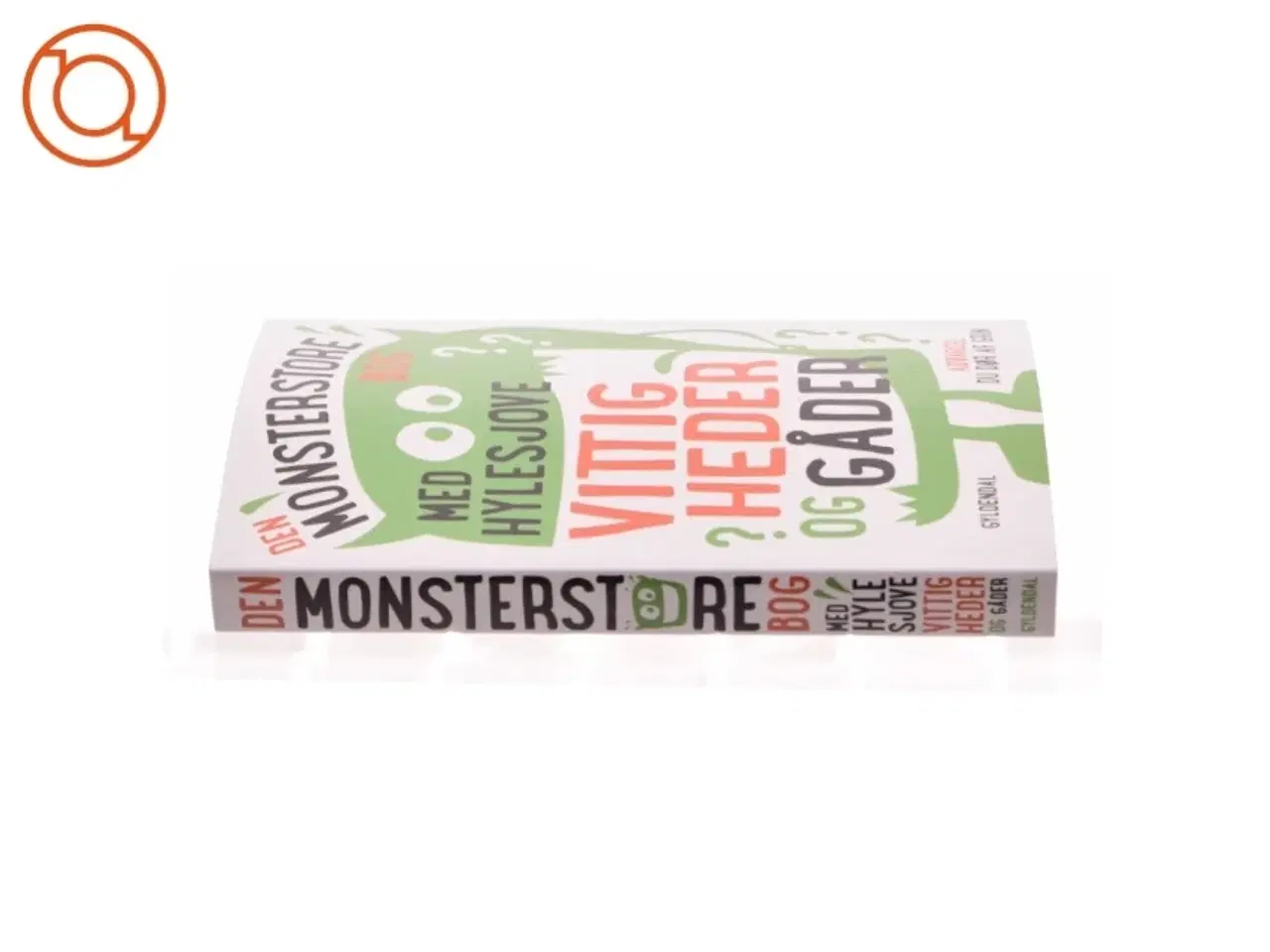 Billede 2 - Den monsterstore bog med hylesjove vittigheder og gåder af Sten Wijkman Kjærsgaard (Bog)