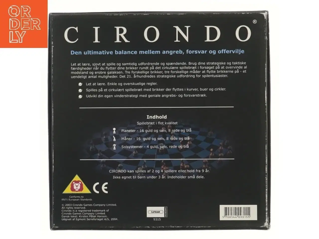 Billede 3 - CIRONDO strategispil fra Litas Spil (str. 27x27 cm)