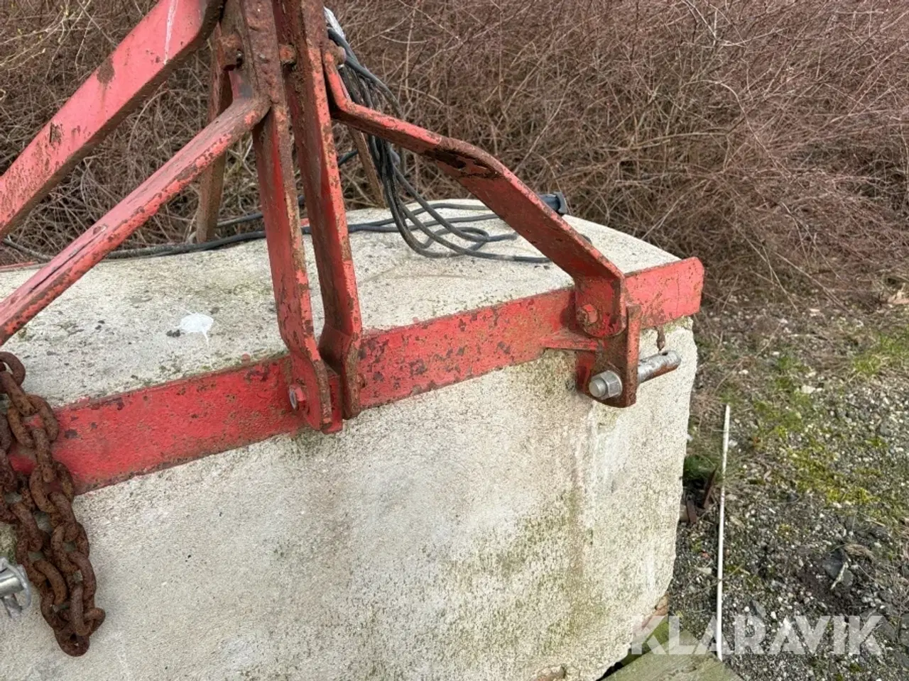 Billede 10 - Vægtklods beton med kobling