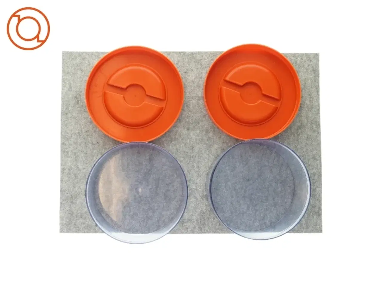 Billede 3 - Opbevarings bøtter i plast (2 styk)