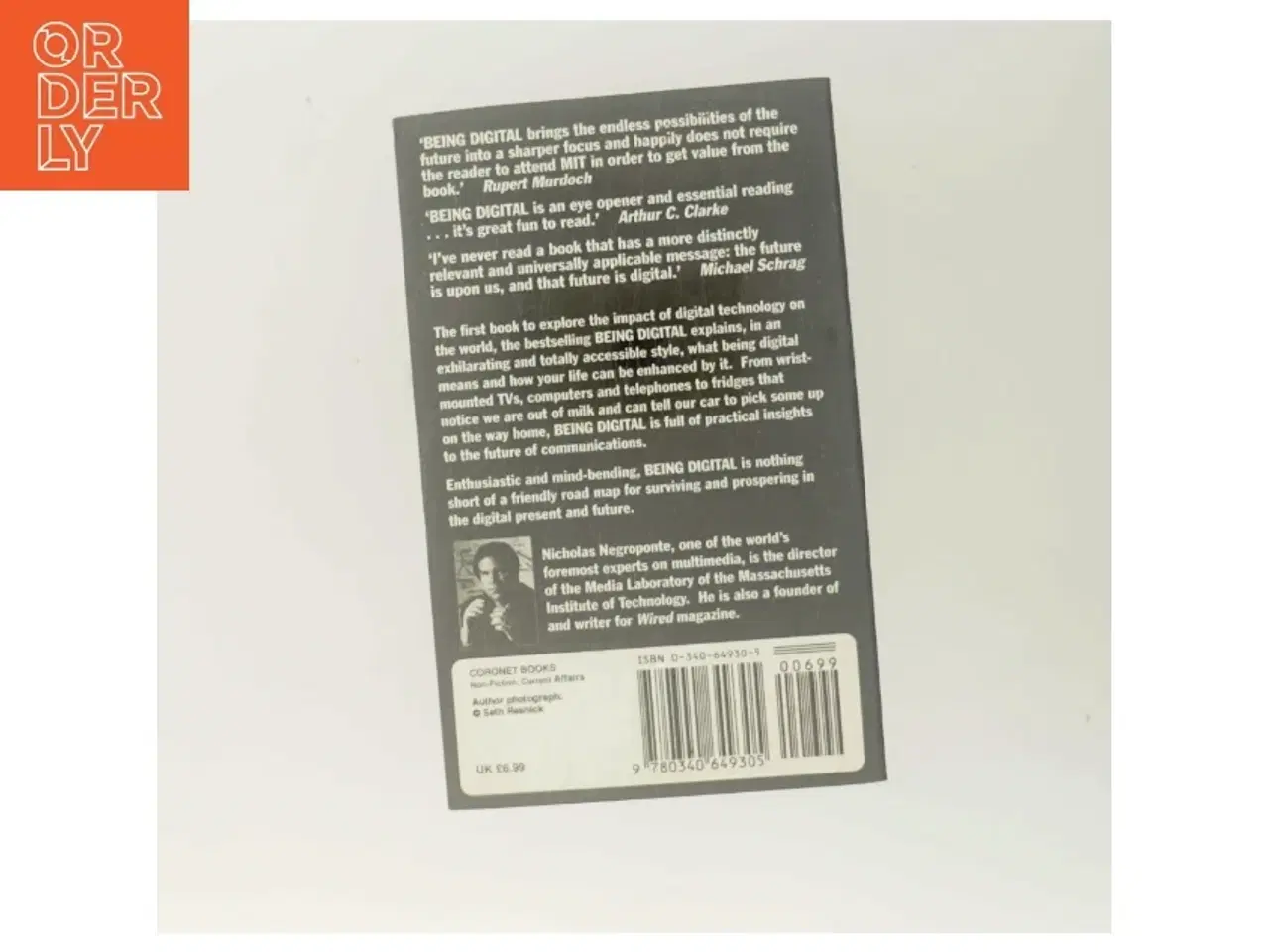 Billede 3 - Being digital af Nicholas Negroponte (Bog)