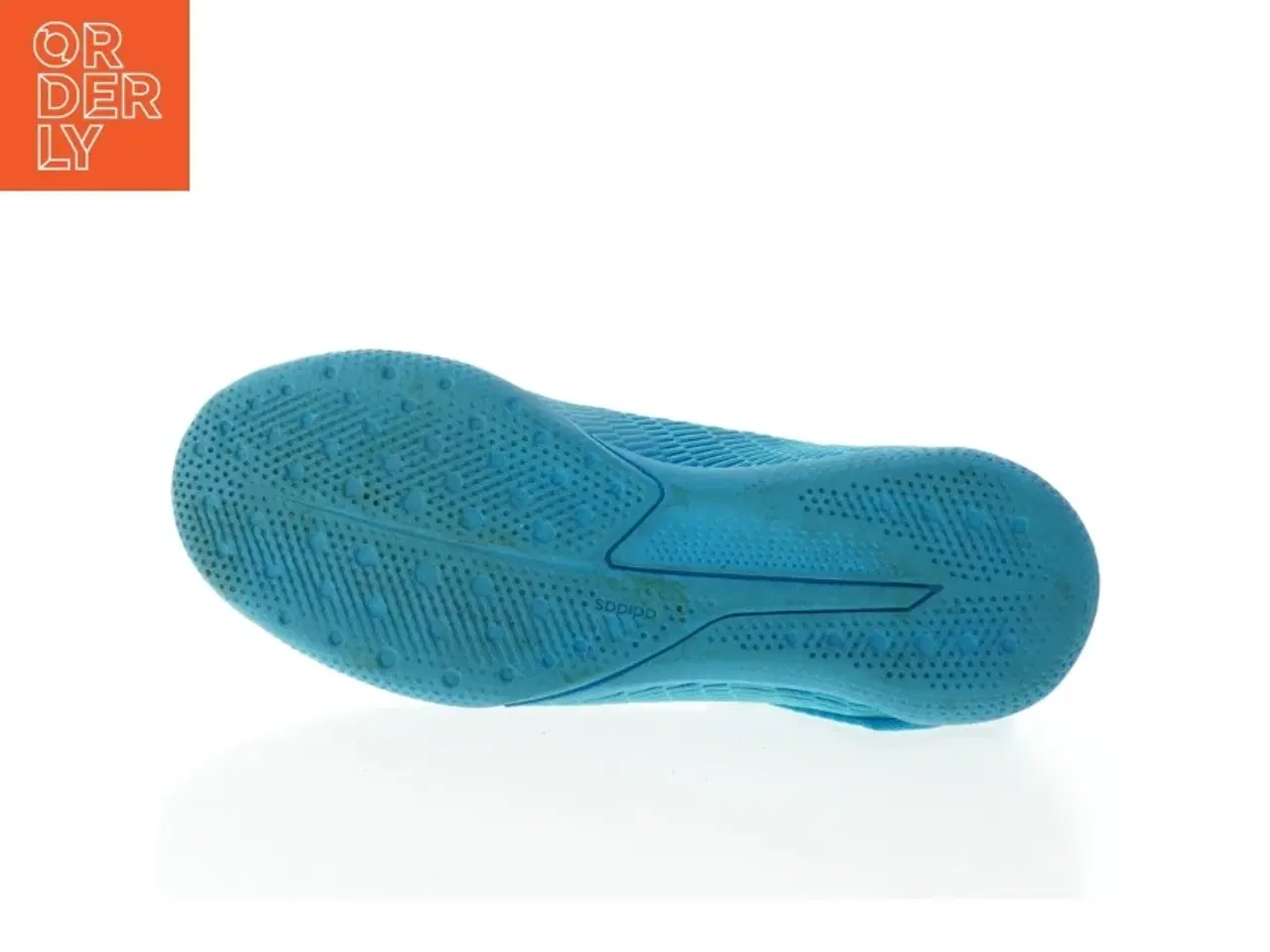 Billede 3 - Blå indendørs fodboldsko fra Adidas (str. 36 og 2 tredjedele)