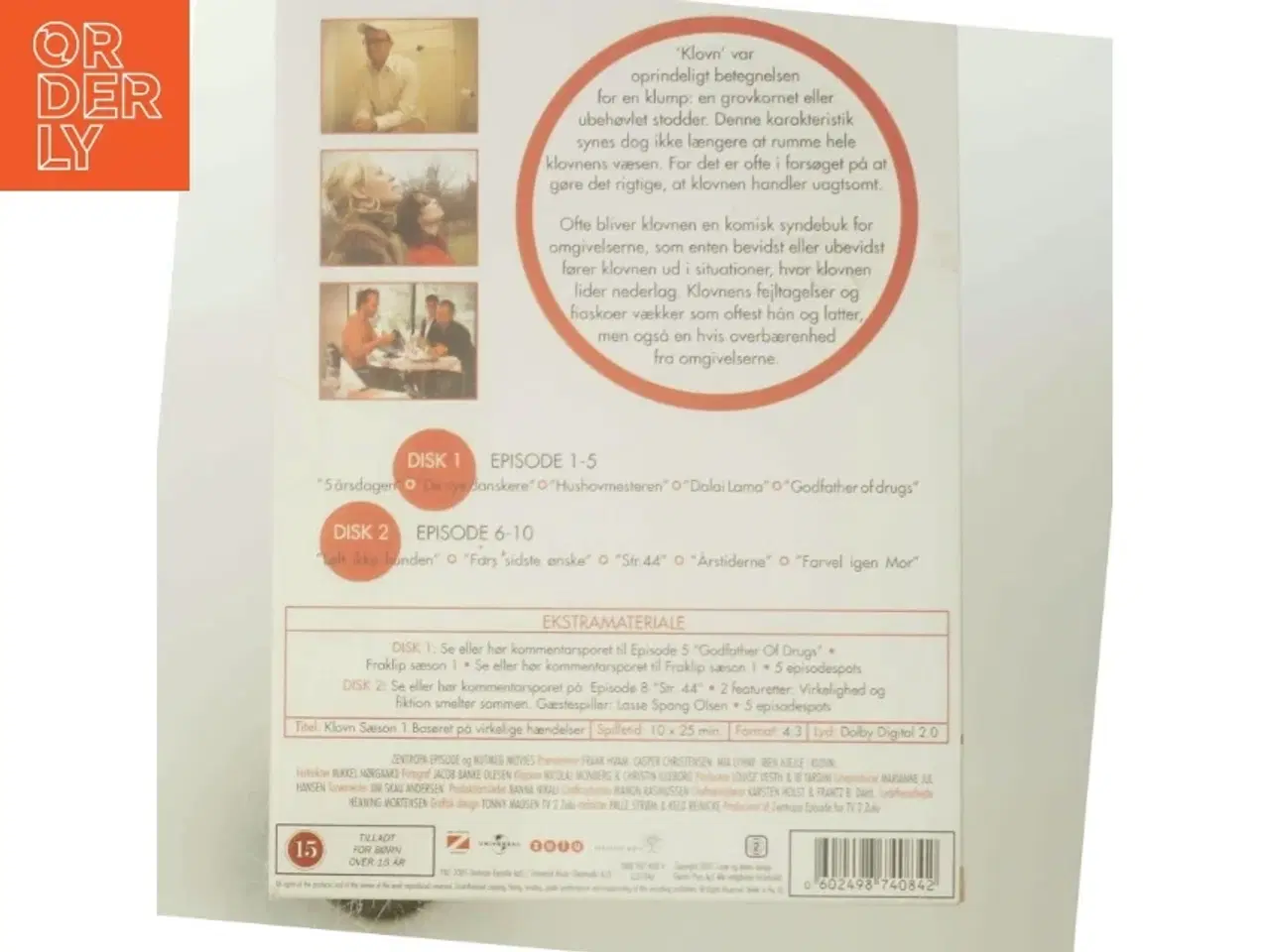 Billede 3 - Klovn, 1.sæson med Frank Hvam (DVD)