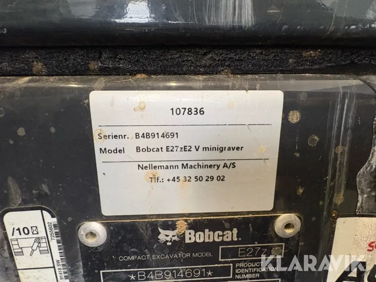 Billede 6 - Minigraver Bobcat E27z E2 V