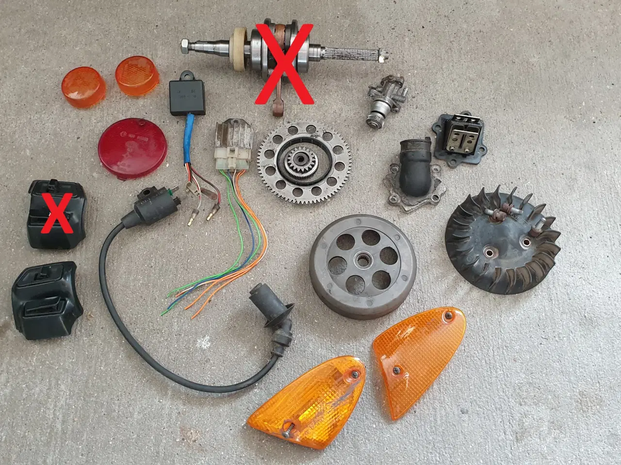 Billede 1 - Aprilia SR 50 dele