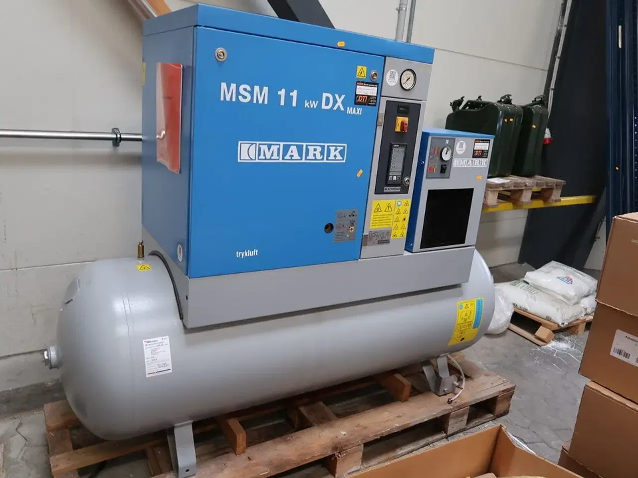 Billede 2 - Kompressor MARK MSMS 11 KW DX MAXI