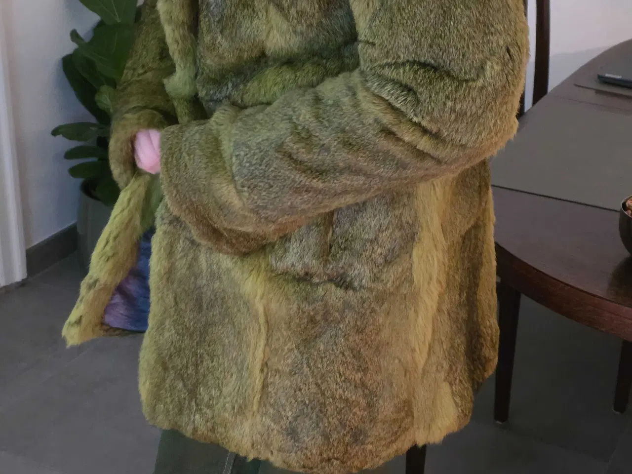 Billede 5 - Kaninpelsfrakke