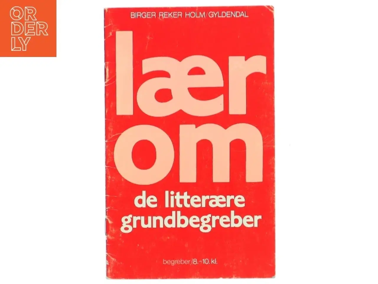 Billede 1 - Lærebog i litterære grundbegreber fra Gyldendal