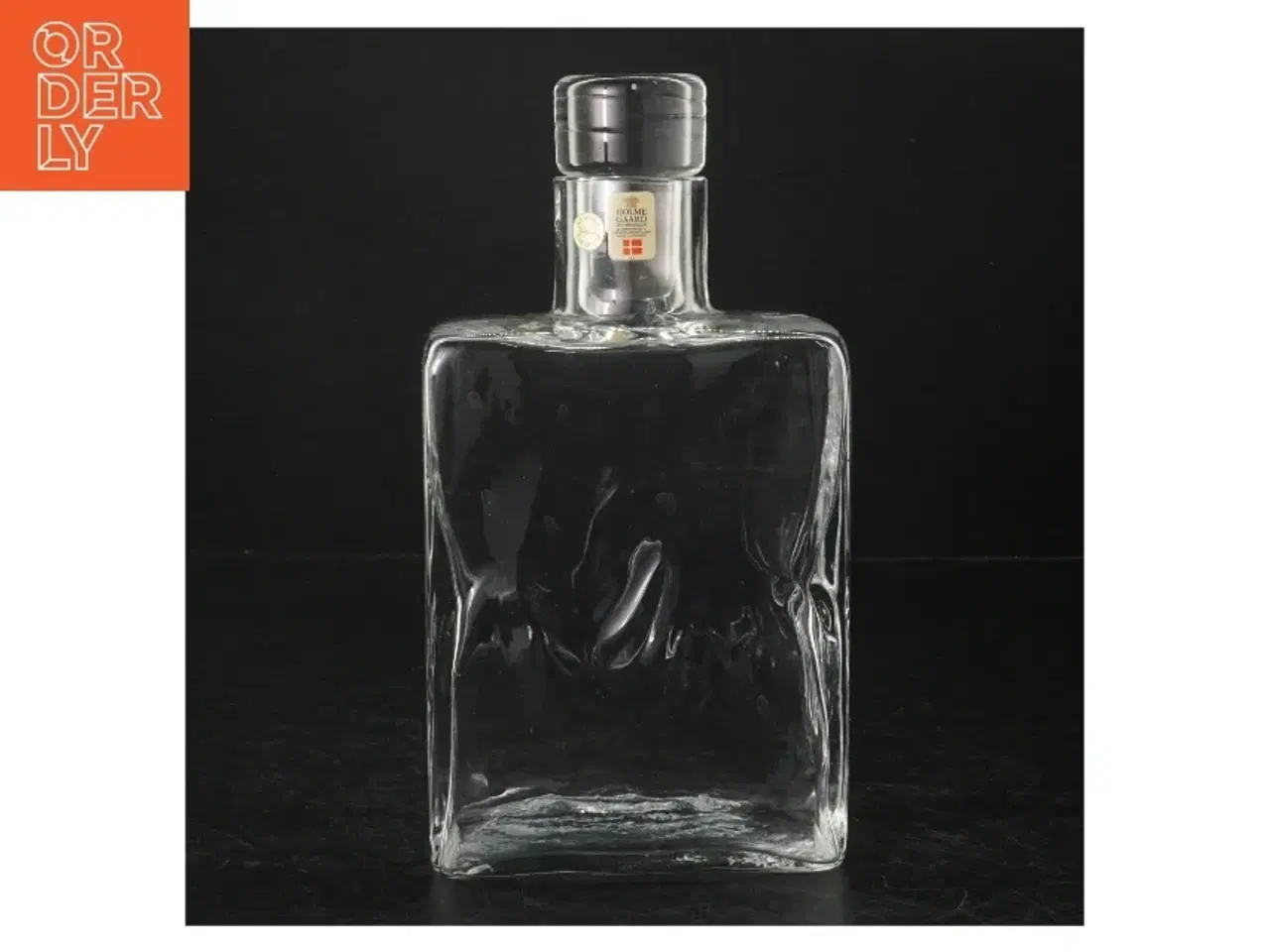 Billede 1 - Krystal Glas Karaffel Ispol fra Holmegaard 1970 (str. 22 cm)