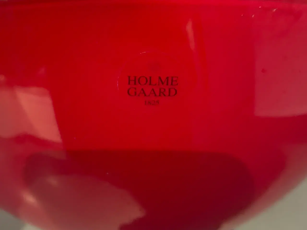 Billede 1 - Holmegaard glas skål