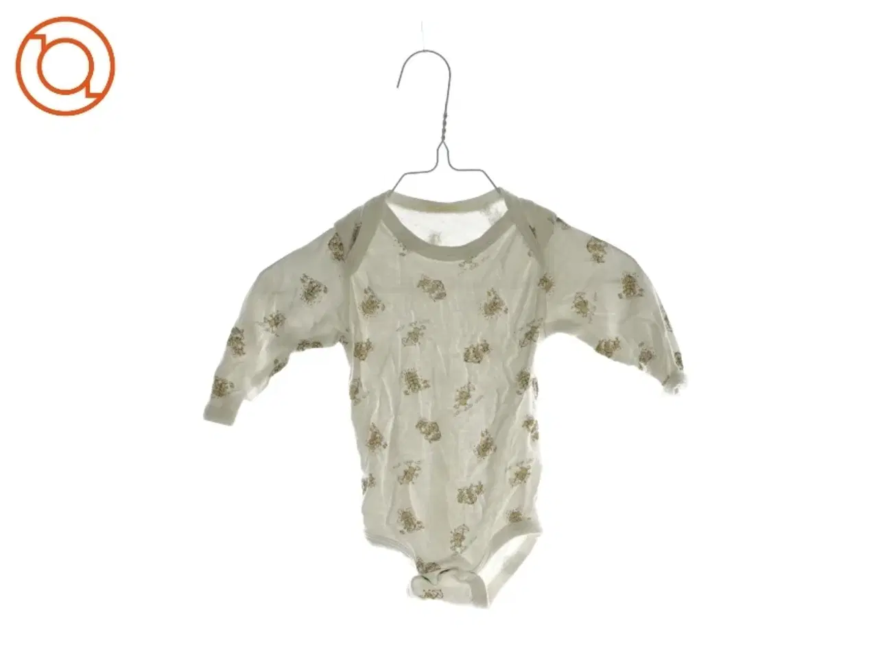 Billede 1 - Bodystocking med print  (str. ca. 0 til 3 måneder)