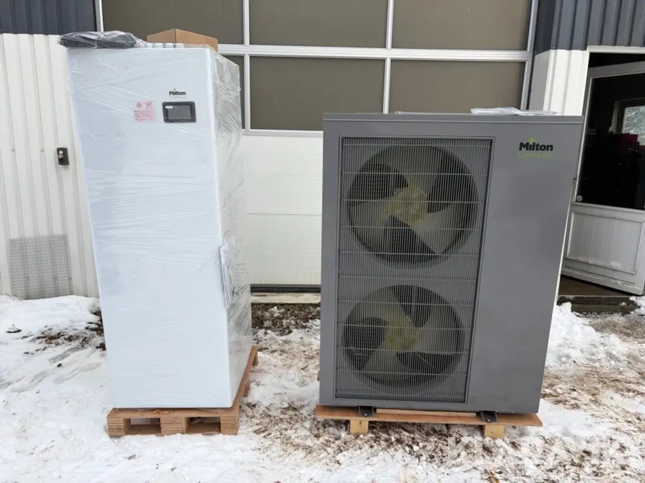 Billede 8 - Varmepumpe Milton Luft/vand 15 kw udvendig og indvendig del