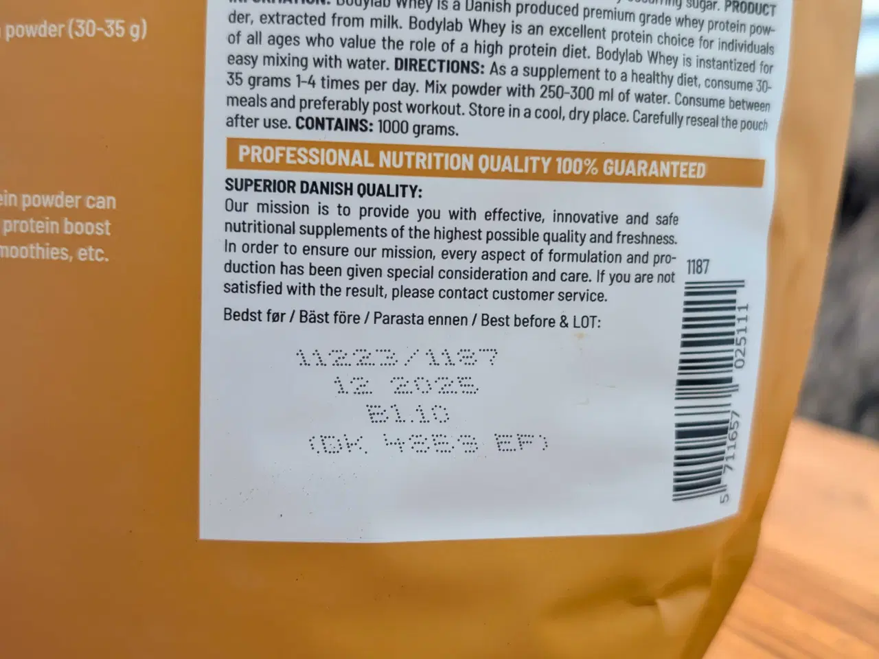Billede 2 - Whey 100 Latte Macchiato Caramel