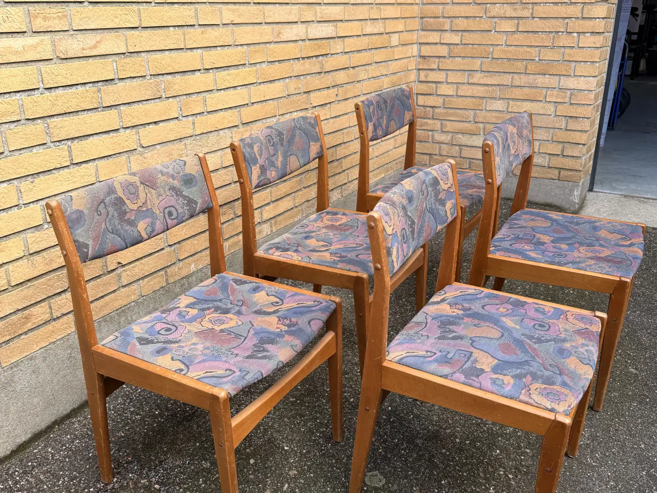 Billede 1 - Gamle Poul Volther stole - samlet pris