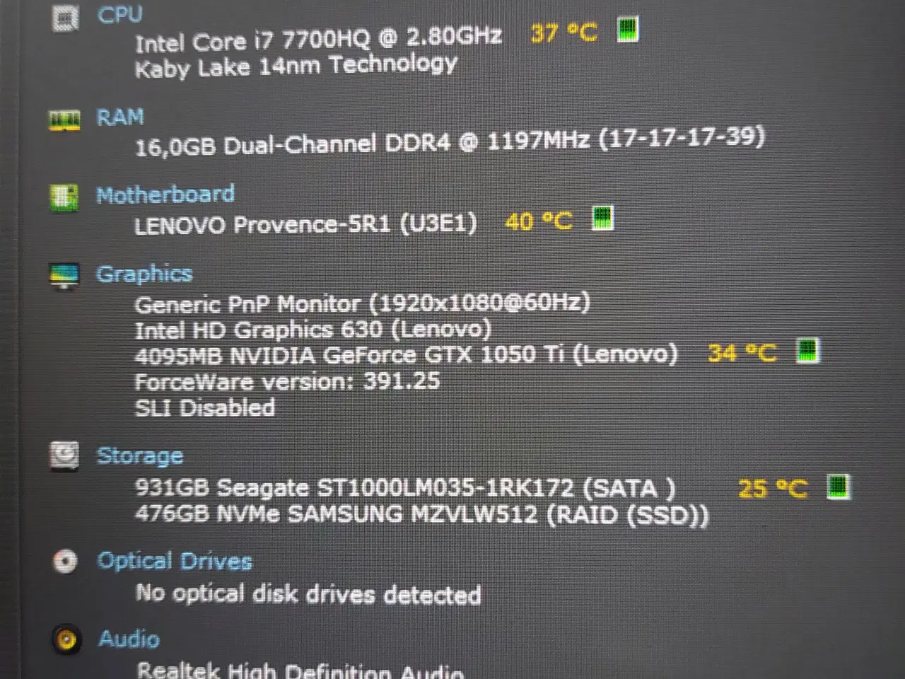 Billede 1 - Lenovo Y520 Gamer Bærbar