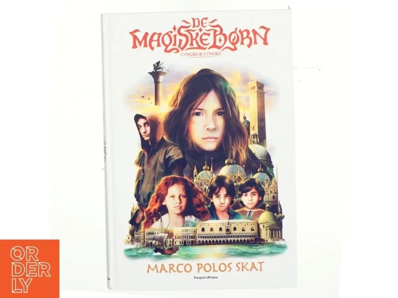Billede 1 - De magiske børn - Marco Polos skat af Lasse Lyngbo (Bog)