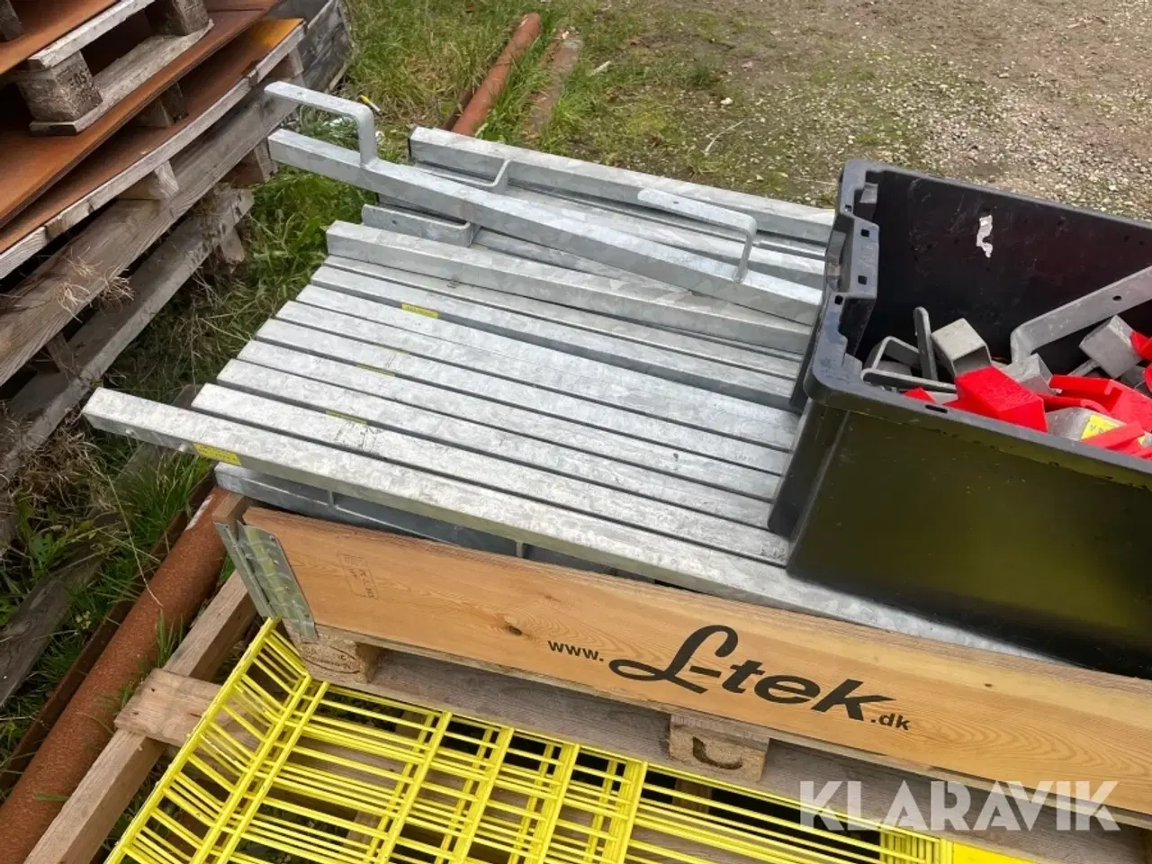 Billede 9 - Hegn Ser hegn EN13374A 8 styk med holdere