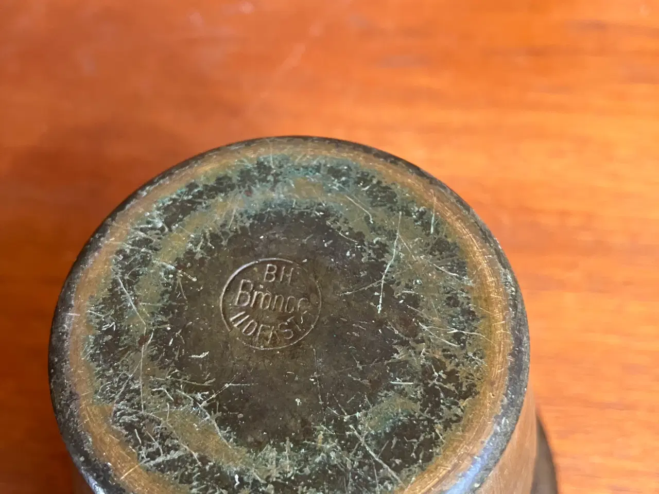 Billede 4 - Antikke bronze bæger -vaser 