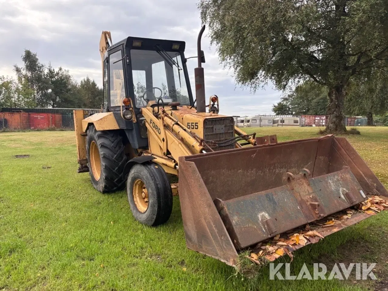 Billede 2 - Rendegraver Ford 555 DF6A14